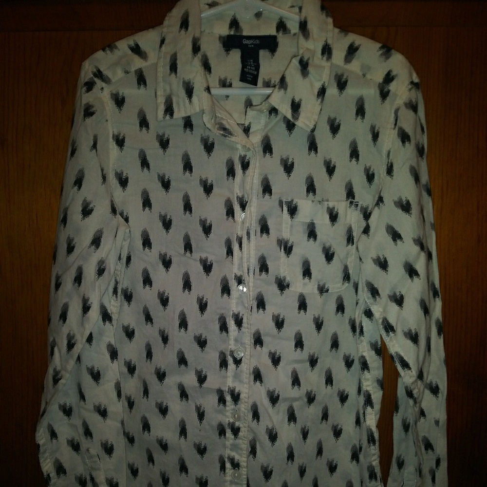 Girls Gap Button Down